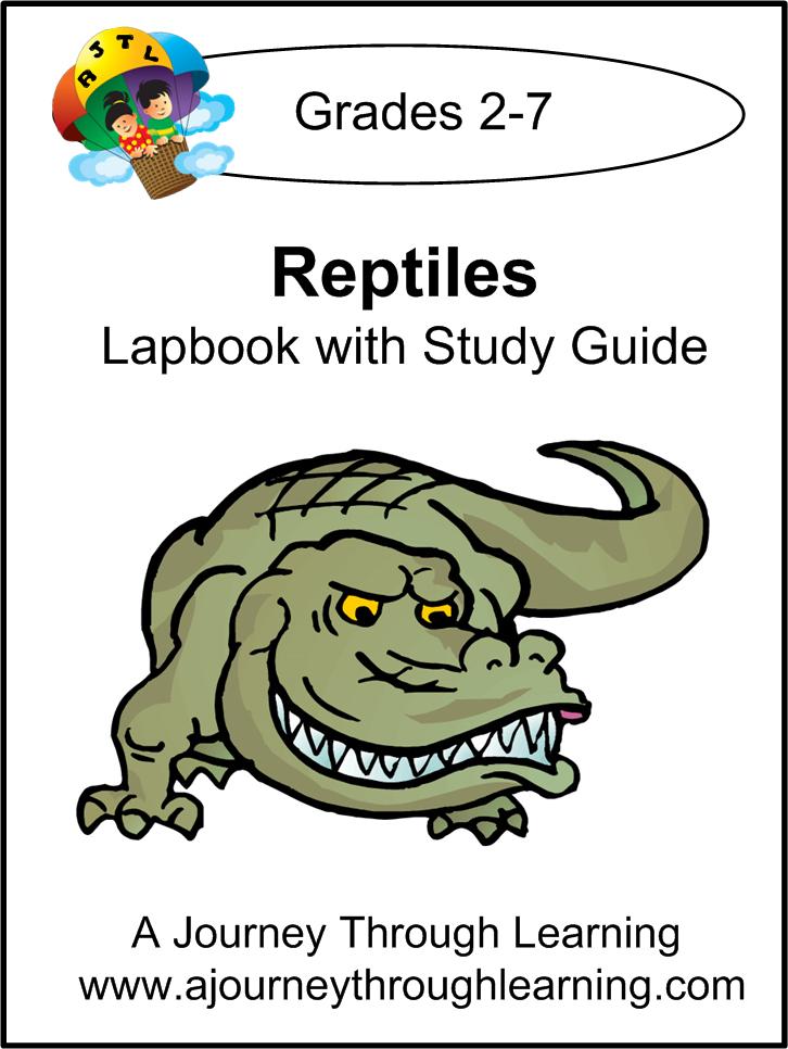 Reptiles Lapbook from A Journey Through Learning