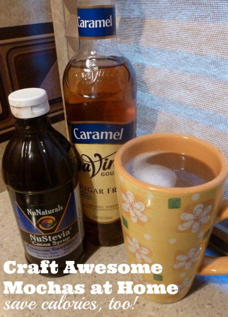 Craft Your Own Awesome Mochas at home and save calories in the process