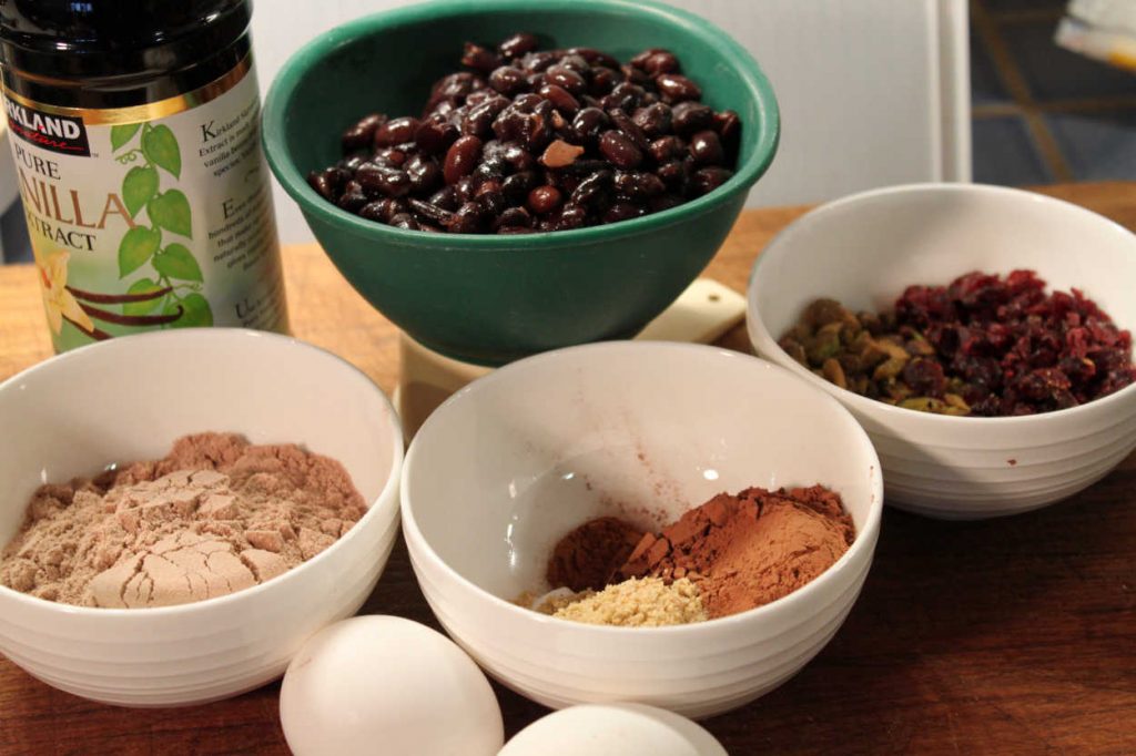 Ingredients Gathered for Flourless BrowniesIngredients Gathered for Flourless Brownies