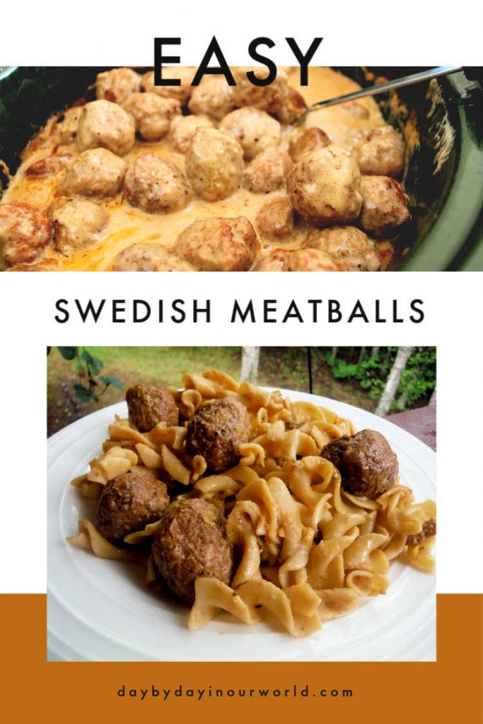 Easy Swedish Meatballs in a Crockpot