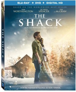 The Shack Movie is available in a BluRay DVD combo pack.