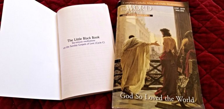 The Little Black Book And World Among Us Lent 2019