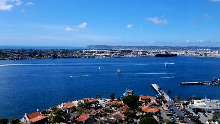 View of the Bay in San Diego