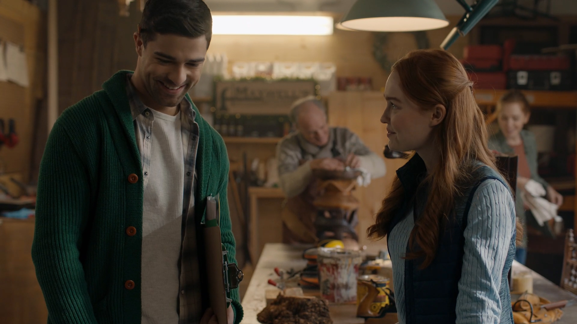 Hope forms a relationship with Ian at his family business