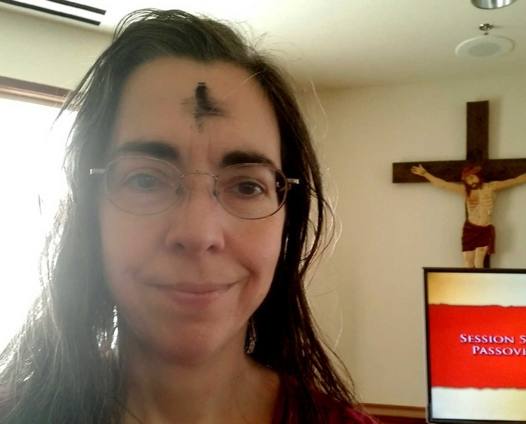 Ashes on Forehead 2020