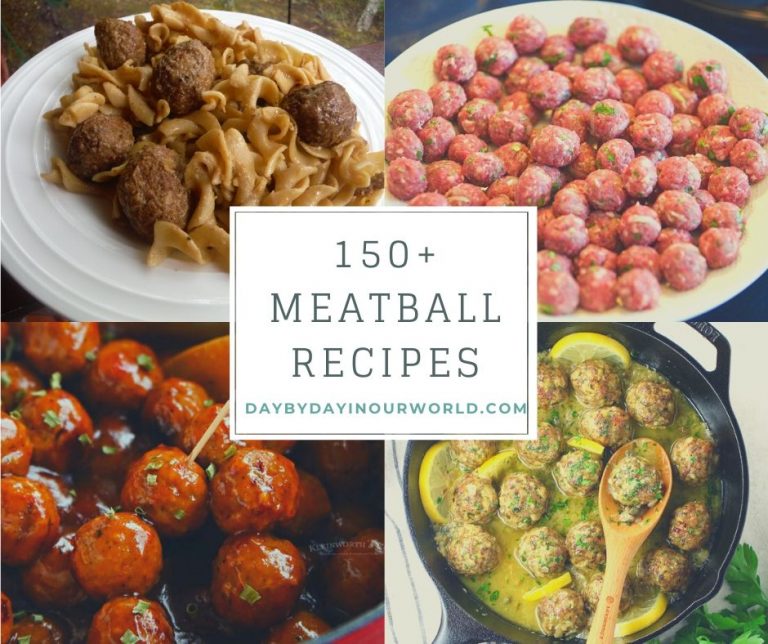 Epic List of Meatball Recipes to Make at Home - Day By Day in Our World