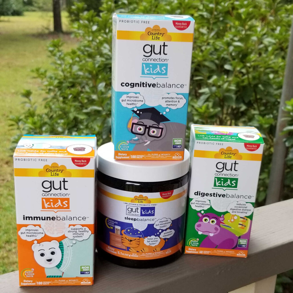 4 Gut Connection Kids by Country Life products