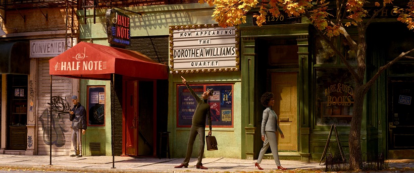 Joe standing outside of The Half Note Club in Soul.
