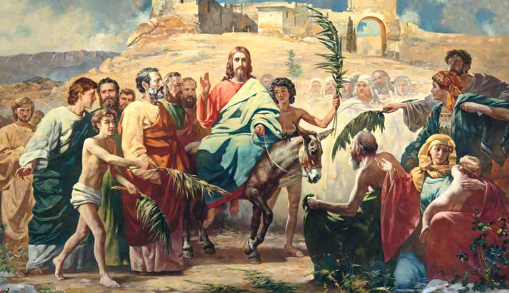 Triumphal Entry of Christ into Jerusalem.